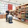 Nilfisk SC401 scrubber dryer supermarket cleaning