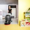 Nilfisk SC401 scrubber dryer day care cleaning