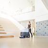 Nilfisk SC530 scrubber dryer cleaning school